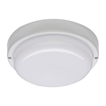 Светильник светодиодный накладной Gauss Lite ДБП-15 4000К 15 Вт IP65 белый с датчиком движения опал (126418215-S)