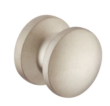 Нажимная ручка-кнопка для Push-Lock Mini, для толщины двери 16 мм, пластмасса, никелированная матовая