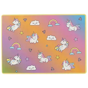Покрытие для рисования и лепки «Unicorn pattern», А4