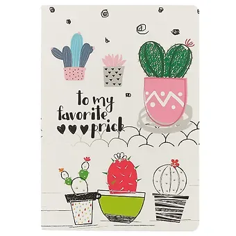 Тетрадь в клетку My cactus, 40 листов, в ассортименте