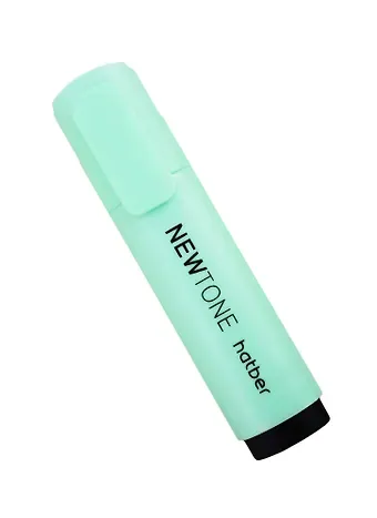 Текстовыделитель Hatber, пастельный мятный