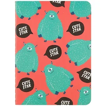 Записная книжка «Монстрики», 24 листа, А6