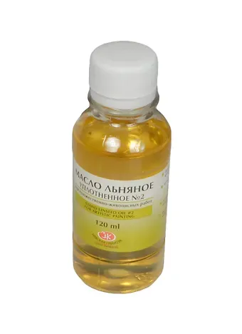 Масло льняное 120мл уплотненное №2, ЗХК