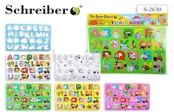 Трафарет Schreiber/Шрайбер Алфавит