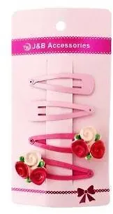 Набор аксессуаров, Розочки 4 заколки YLB-S033