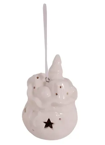 Подвесное украшение с подсветкой (фарфор) (6x6x7,5)