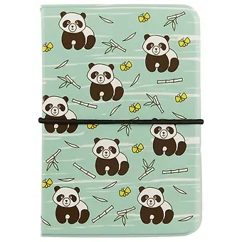 Визитница Панды с бамбуком (В2017-024)