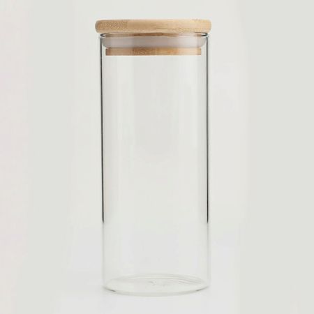 Банка для хранения KIMBERLY Банка для хранения с деревянной крышкой, 400 мл