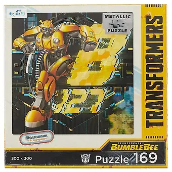 Пазл ORIGAMI 169эл 30*30см Трансформеры Бамблби. Желтый Разведчик 04603