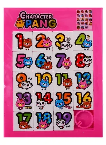 Головоломка Пятнашки, 10,7*14,8*0,7см (363-А)(орр)