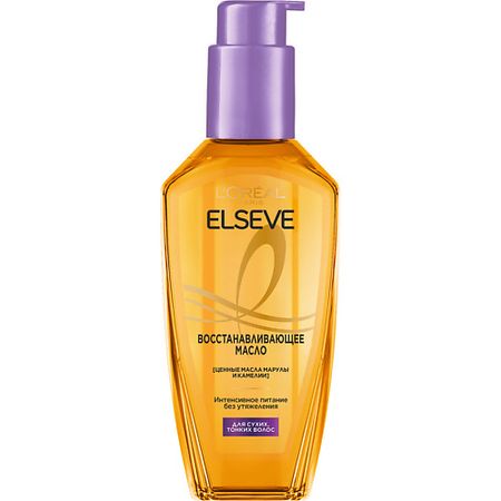 Масло для волос ELSEVE Экстраординарное восстанавливающее масло для тонких, сухих волос Extraordinary Oil