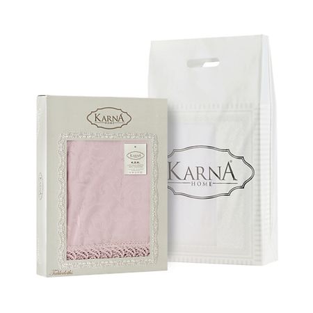 Скатерть KARNA Скатерть KDK с гипюром прямоугольная