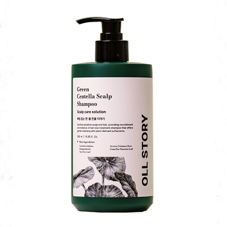 Шампунь для волос OLL STORY Шампунь с зеленой Центеллой статуя будды зеленой тара из меди