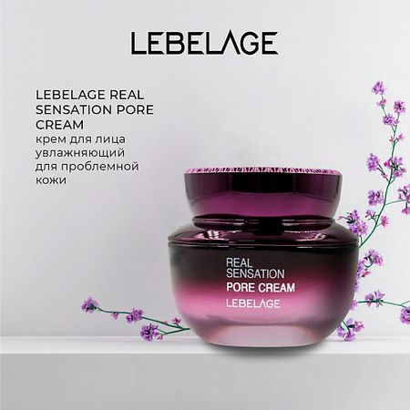 Крем для лица LEBELAGE Крем для проблемной кожи REAL SENSATION PORE CREAM циновит крем для проблемной 40 мл