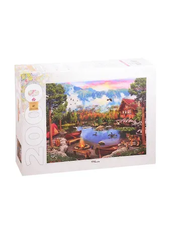 Пазл Горное озеро 2000 элементов Step Puzzle 84041