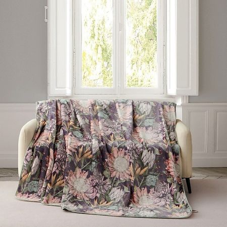 Плед ARYA HOME COLLECTION Плед с принтом 200x220 Aster