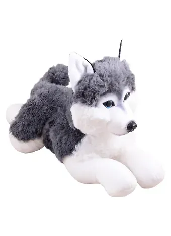 Игрушка мягкая ТМ СмолТойс Хаски Грей Д45 арт. 6484/СР/45