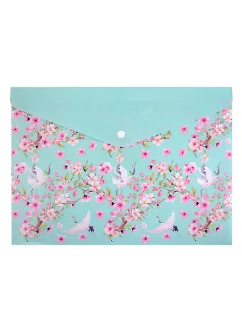 Папка-конверт А4 на кнопке 