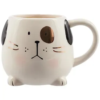 Кружка Собачка с лапками (керамика) (420мл) (12-06641-767)