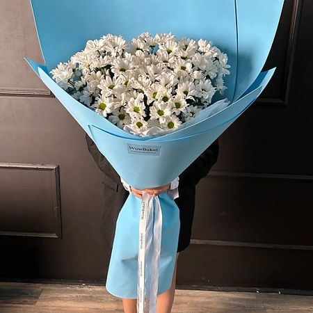 Букет живых цветов WOW BUKET Букет-гигант «Ромашка» букет живых ов fantasy гигант из хризантем