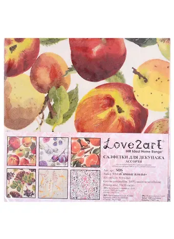 Салфетки для декупажа (ассорти) 