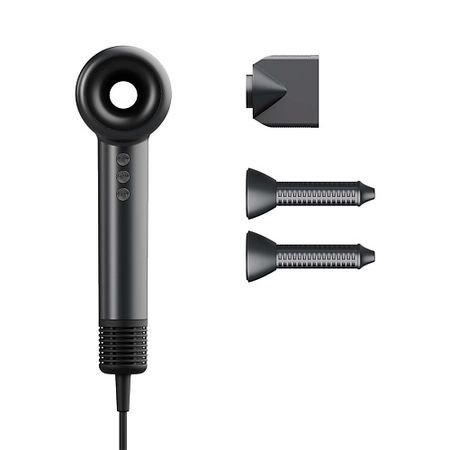 Фен REMEZ Профессиональный Фен-стайлер Модель E RMB-701 с магнитными насадками