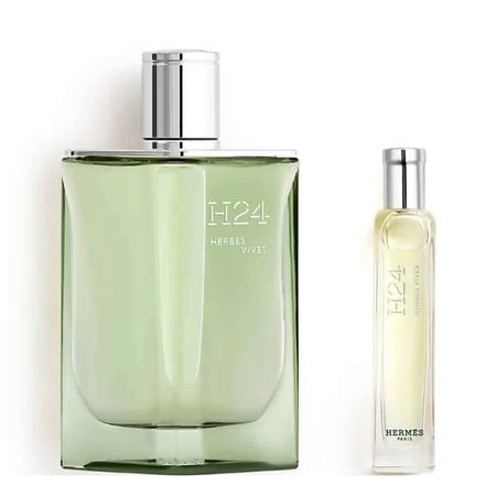 Набор парфюмерии HERMÈS HERMES Набор H24 Herbes Vives: Парфюмерная вода +Парфюмерная вода в дорожном формате парфюмерная hermès hermes парфюмерная kelly caleche eau de parfum