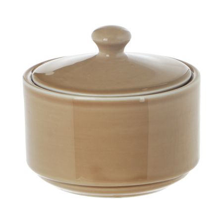 Сахарница Башкирский фарфор Практик 250 мл золотисто-коричневый