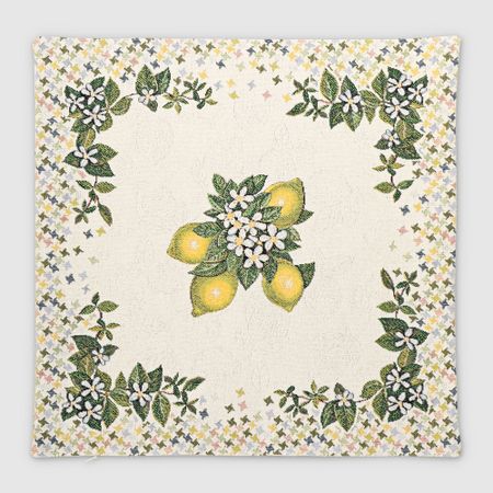 Наволочка Eurotex 44х44 см кремово-зеленый (7711-45)