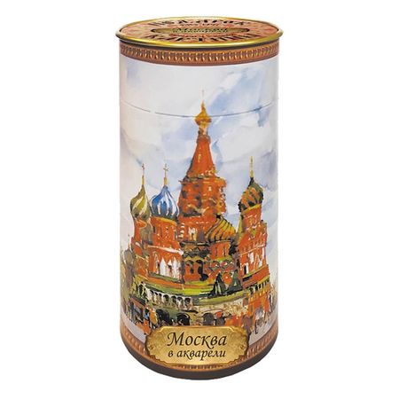 Чай черный ИМЧ Москва, Собор Василия Блаженного, картонная туба, 75 г