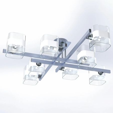 Люстра Citilux Вирта cl139280 алюминий