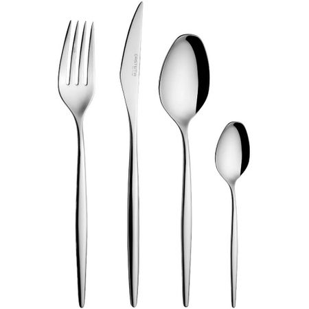 Набор столовых приборов Cristema Rabat зеркальный на 6 персон 24 предмета