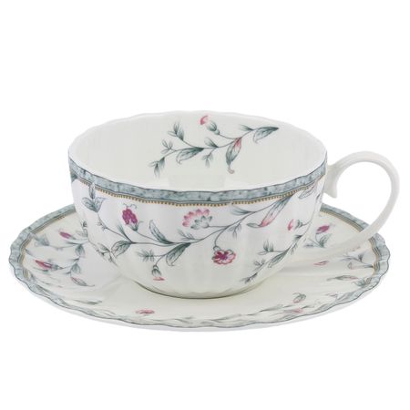 Чашка чайная с блюдцем Hatori Freydis Малахит 370 мл