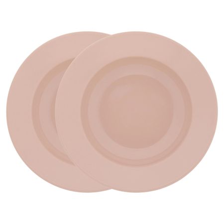 Набор тарелок суповых Gipfel Alesan бежевый 22 см 2шт.