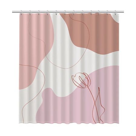 Шторка для ванной Fixsen Cream FX-2514