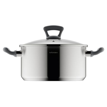 Кастрюля со стеклянной крышкой Nadoba Vikki 5,4 л, 24 см