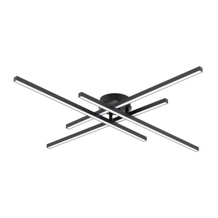 Люстра потолочная Citilux Стиг CL203141 чёрная