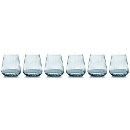 Набор стаканов для виски Lareine Opium дымчатый 450 мл 6 шт