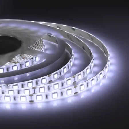 Светодиодная лента для контурной подсветки Apeyron SMD5050 12В 10мм 3м 10 Вт/м 60диод/м 700 лм/м IP65 4000 К нейтральный свет