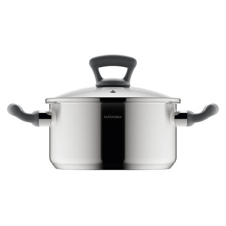 Кастрюля со стеклянной крышкой Nadoba Vikki 3 л, 20 см