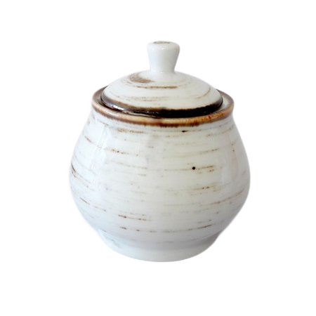 Сахарница Porcelana Bogucice Alumina Nostalgia White 0,3 л