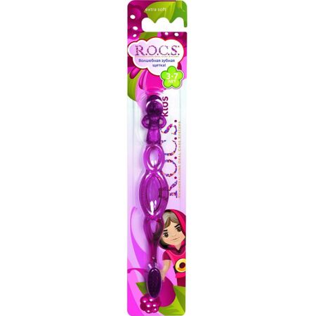 Зубная щетка для детей R.O.C.S. Kids от 3 до 7 лет