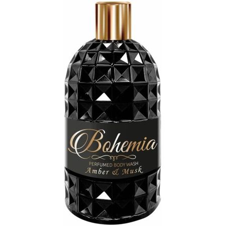 Гель Bohemia для душ парфюмированный амбра и мускус диск-топ 500 мл