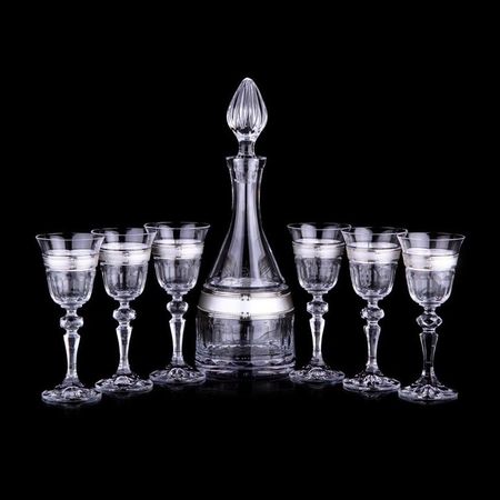 Набор для ликера Linea Argenti CR 1802 7 предметов