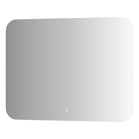 Зеркало Defesto Opti 80x60 25W с LED-подсветкой, сенсорный выключатель, теплый свет