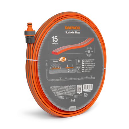 Шланг-дождеватель DAEWOO DWH 1115 3-х канальный 15м