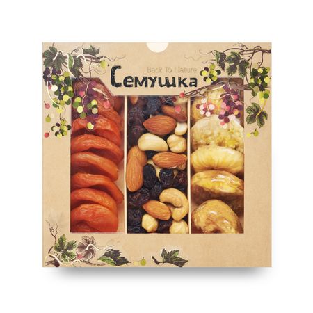 Смесь орехов Семушка с инжиром 250 г