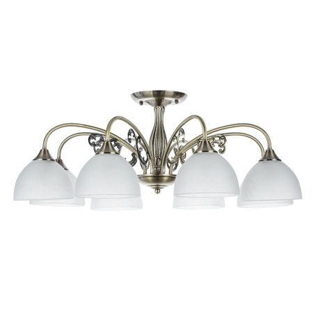 Светильник потолочный Arte Lamp Spica A3037PL-8AB citall интерьерный потолочный купольный светильник для чтения для mitsubishi pajero shogun montero v31 v32 v33 v43 1990 2000 2001 2002 2003 2004