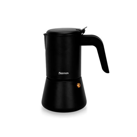 Кофеварка Fissman гейзерная 3244 на 6 порций, нержавеющая сталь, 300 мл