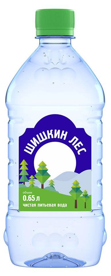 Вода питьевая Шишкин Лес, 650 мл